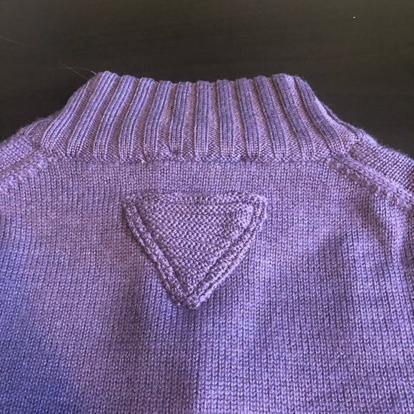 Wool 1/2 zip sweater 52 - Picture 7 of 8